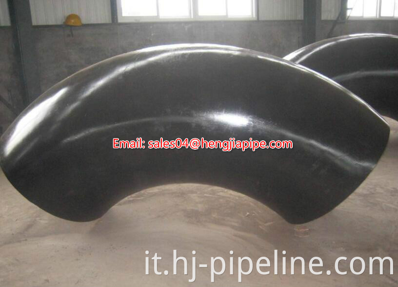 LR seamless pipe elbow